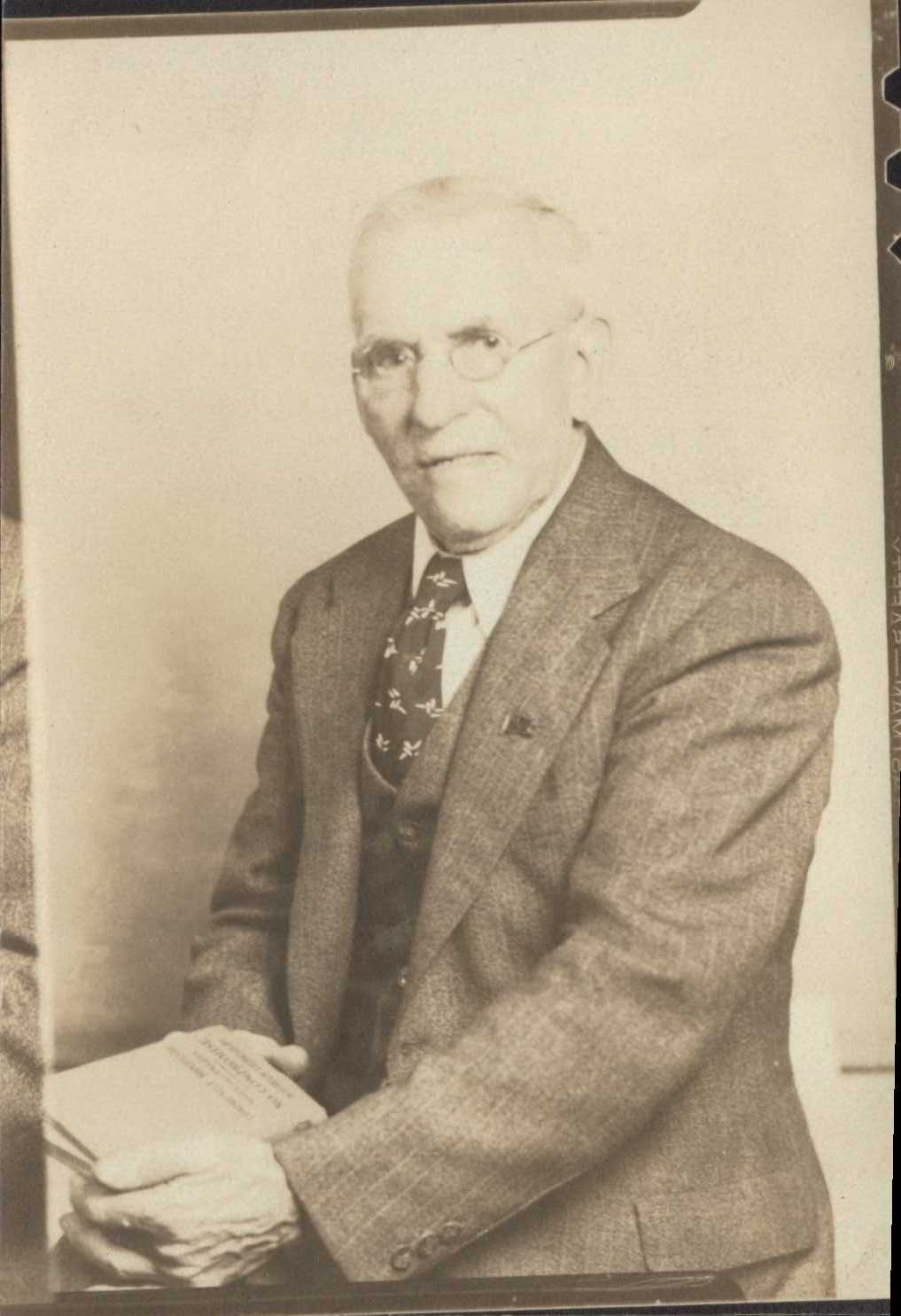 Professional Portrait of George Eynon, undated